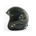 ショッピングjam 72JAM ジェットヘルメット 【逸品もの】3-917 ディープグリーン ラメT2（グリーン） サイズ FREE 72ジャムジェット