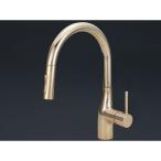 KVK KM6061ECG 金メッキグースネック混合栓の魅力