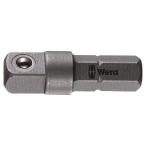 WERA ハンドツール 136000 ソケット用アダプター 1/4DRx 1/4HEX/25mm ヴェラ