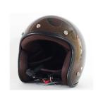 ショッピングjam 72JAM ジェットヘルメット 【逸品もの】IP-4003S ブラックラメシリーズ（オレンジ ） サイズ FREE 72ジャムジェット