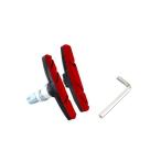 【メーカー直送】EnergyPrice パーツ Vブレーキシューセット 六角レンチ付き（レッド） エナジープライス