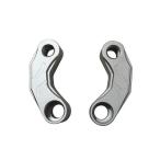 【メーカー直送】EnergyPrice 汎用 ミラー関連パーツ バイクミラー オフセットホルダー（シルバー） エナジープライス