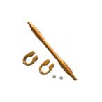 NBS. руль для относящийся детали универсальный aluminium руль пятно - скалярный золотой en Be es