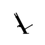 EFFEX CBR250RR/ABS スタンド関連パーツ ショートサイドスタンド（ブラック） エフェックス バイク