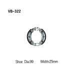 ショッピングVesrah 【メーカー直送】Vesrah ドラムブレーキシュー ブレーキシュー スプリング付き ベスラ