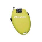 Master Lock кабель блокировка 4603JADGRN dial тип убирающаяся фара kto кабель блокировка ( зеленый ) тормозные колодки блокировка 