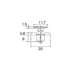 VOSTONE 外装 BC5106 プッシュリベット ボストン