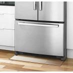 IVEGLA PVC製 冷蔵庫マット 冷蔵庫シート 床保護マット 透明 厚さ1.5mm 床暖房対