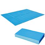 Montagna プールマット 厚め1cm 200×150cm ビニールプール用 折りたたみ プール