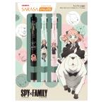 ゼブラ 多機能ペン 4色+シャープ サラサマルチ 0.5mm スパイファミリー 3本セッ
