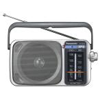 Panasonic FM/AM 2バンドレシーバー RF-2450-S シルバー ラジオ - 最