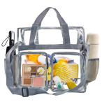 Enkrio ビニールバッグ 透明 PVC素材 大容量 防水 プールバック 透明バッグ プー