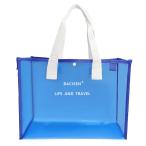 [BACISEN] бассейн сумка взрослый пляж сумка большая вместимость винил задний прозрачный большая сумка 