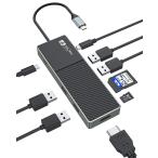 SAN ZANG MASTER USB C ハブ ドッキングステーション Type C ハブ 4K HDMI Type