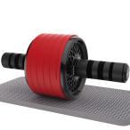 AUOPLUS 腹筋ローラー 膝マット付き アブホイール 静音 一輪 腹筋 トレーニング