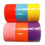 【3.6cm】テープボール 6ロール スティッキーボール ボール用テープ DIY ボールテープ太い