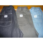 ショッピングlee Ｌｅｅリー LM8624-100 -183 -192 EASY PAINTER PANTS イージー ペインター パンツ ワークパンツ デニム 綿100％ ウエストゴム 紐入り ユニセックス