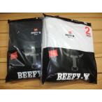 ショッピングsale ＳＡＬＥ！！送料無料！！ Ｈａｎｅｓヘインズ　ビーフィー BEEFY-T ショートスリーブ半袖Tシャツ ２枚組 H5180-2