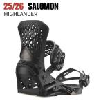 2026 SALOMON Salomon HIGHLANDER Highlander BLACK 25-26 сноуборд крепления крепление ST
