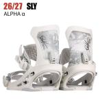 2027 SLY Sly α Alpha WHITE 26-27glatoli специальный паяльный флюс FLUX. внутри . глициния рисовое поле . сноуборд крепления Vine сноуборд ST
