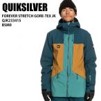 QUIKSILVER クイックシルバー QJK233415 FOREVER STRETCH GORE-TEX JK BSM0 23-24 ボードウェア メンズ ジャケット スノーボード ゴアST