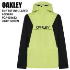 OAKLEY オークリー FOA403652 TBT INSULATED ANORAK LIGHT GRN 24-25 ウエア メンズ ジャケット スノーボード スキーST