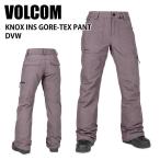 VOLCOM ボルコム KNOX INS GORE-TEX PANT DLV 24-25 ウエア レディース パンツ スキー スノーボード ゴア 防水 H1252501ST