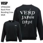 VESP.spVPMS2044 SWEAT CREW одежда для сноуборда вырез лодочкой весна лыжи BK мужской женский водонепроницаемый водоотталкивающий 26-27ST