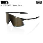 100% ワンハンドレッド HYPERCRAFT ハイパークラフト Matte Black Soft Gold Mirror 60000-00001 100％サングラス 野球 バイクST