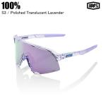 100% ワンハンドレッド S3 エススリー Polished Translucent Lavender 60005-00004 100％サングラス 野球 ロード 自転車ST