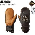 ASHRAMashu Ram ASRM25W08 M.O.L.L.E. молдинг Dk.BROWN сноуборд перчатка Gore-Tex ashu Ram перчатка рукавица ST. покупка 