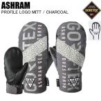 ASHRAMashu Ram ASRM25W12 PROFILE LOGO MITT Pro файл Logo рукавица CHARCOAL сноуборд перчатка Gore-Tex рукавица ST. покупка 