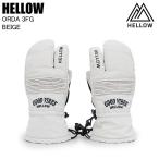 HELLOW Hello ORDA 3FG BEIGE лыжи сноуборд сноуборд перчатка перчатки 3 пальцев выключатель перчатка HELLOW перчатка Корея ST. покупка 