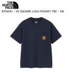 THE NORTH FACE ノースフェイス NT82541 S/S SQ LG POCKET T UN アーバンネイビー 半袖 Tシャツ トップス ノースフェイスTシャツST