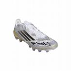 ADIDAS アディダス F50 ELITE HG/AG JAPAN(ホワイト×ブラック×ゴールド) JR1701 サッカー スパイクST