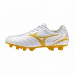 MIZUNO ミズノ モナルシーダ ネオ3 SELECT JR(ホワイト×ゴールド) P1GB262550 サッカー ジュニア スパイク ワイド MONARCIDAST 爆買