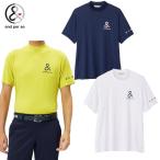 40％OFF！セール！　アンパスィ and per se (春夏モデル！）ショットスムーザー半袖モックネックシャツ（メンズ）ストレッチ、吸汗速乾、UVプロテクト