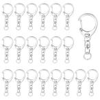 Yahoo! Yahoo!ショッピング(ヤフー ショッピング)キーホルダー金具 40個入り キーホルダー ストラップ キーリング パーツ ナスカン 回転フック 丸カン 付き ハンドメイド アクセサリー 手作り 手