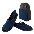 YAKIDA Lサイズ 携帯スリッパ 折りたたみ サンダル メンズ レディース 紳士用 ビジネス用 パンプス 旅行用スリッパ 授業参観 入園式 卒園式