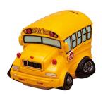 秋月貿易 オールディーズ マネーバンク School bus W12×D17.5×H10.5cm GA886