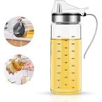 500ml家庭キッチン用 調味料入れ ドレッシングボトル 調味料 容器 オイルボトル 醤油 ビネガーボトル 油ポット オリーブオイル入れ物 ガラス ガ