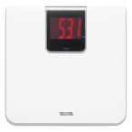 ショッピング体重計 タニタ 体重計 デジタル 大画面 LED ホワイト HD-395 WH 乗るだけで電源オン