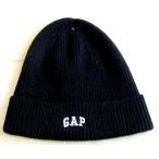 ショッピングGAP GAPロゴニット帽　黒