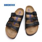 レディース BIRKENSTOCK ビルケンシュトック Florida フロリダ 幅狭 ナロー幅 品番:0053013 耐久性 BLACK ブラック 黒 23〜24.5cm