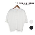 ★レディース THE SHINZONE ザ シンゾーン メッシュレースニットカーディガン 品番：26SMSNI07 2026春夏【1枚までメール便配送可】
