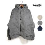 ショッピングくるみ メンズ GYMPHLEX ジムフレックス くるみボタン フード ボア ジャケット ワイドシルエット GY-A0727BOA 秋冬