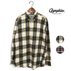 ショッピングジムフレックス ☆【SALE】メンズ Gymphlex ジムフレックス L Sツイルチェックボタンダウンシャツ 品番：GY-B0196CTE【20%OFF】【1枚までメール便配送可】