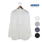 レディース ARMEN アーメン 30s GAUZE OVERDYE UTILITY SHIRT ガーゼ オーバーダイ ユーティリティー シャツ 品番:INAM2501G3D【1枚までメール便可】