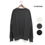 ★メンズ A VONTADE ア ボンタージ Big Waffle Crew Top ビッグワッフル クルー 品番：VTD-0637-CS
