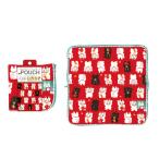 どっとポーチ ガーゼタオル マネキネコAD （タオル ハンカチ ハンドタオル ポーチ）